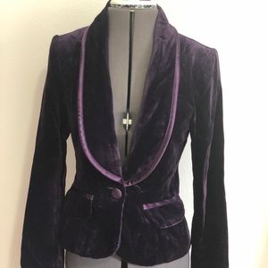 Marciano Velvet Tuxedo Blazer